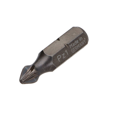 Ponteira Qualidade industrial 1/4" C6.3 Pozi PZ5 comprimento 25