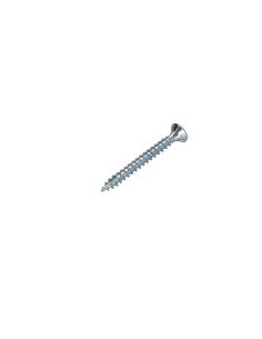 Parafusos de madeira e aglomerado TEKOR cabeça fresada dentado Pozi PZ6 3,5 x 40 cut ponto antifenda tipo 17 rosca 2