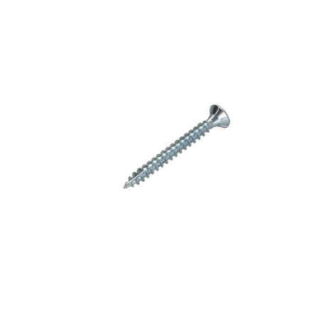 Parafusos de madeira e aglomerado TEKOR cabeça fresada dentado Pozi PZ6 3,5 x 40 cut ponto antifenda tipo 17 rosca