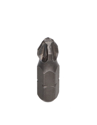 Ponteira Qualidade industrial 1/4" C6.3 Pozi PZ7 comprimento 25