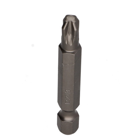Ponteira Qualidade industrial 1/4" E6.3 Pozi PZ7 comprimento 50