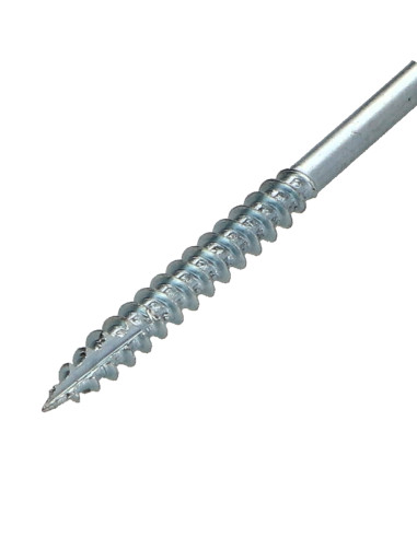 Parafusos de madeira e aglomerado TEKOR cabeça fresada dentado Pozi PZ6 5X60 roscado sobre 36 cut ponto antifenda
