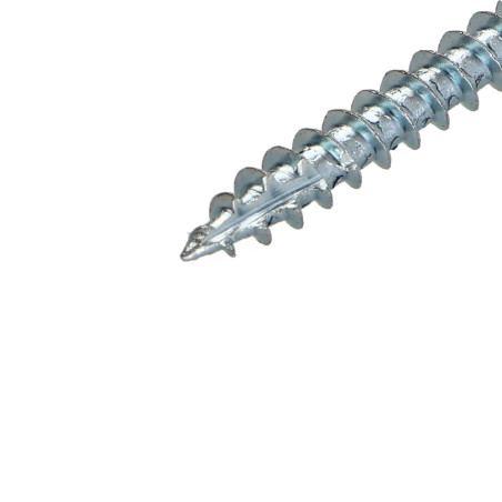 Parafusos de madeira e aglomerado TEKOR cabeça fresada dentado Pozi PZ6 3,5 x 35 cut ponto antifenda tipo 17 rosca