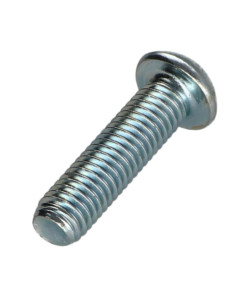 Parafuso de metais cabeça panela TORX T40 M8X30 classe 10.9 Aço zinco branco 2