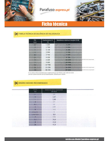 Parafuso de madeira aglomerado VBA3 dobradiça INVOLTUR 6X40 Aço zinco preto