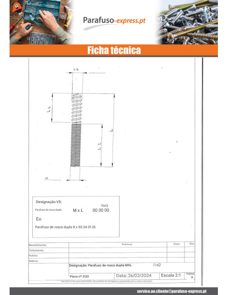 Parafuso misto para pé da cama 10X60 32 mm rosca de madeira rede de chapa 28 mm rosca de metal Aço zinco branco