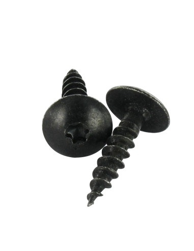 Parafuso de madeira aglomerado VBA3 dobradiça 6X40 TORX T30 Aço zinco preto