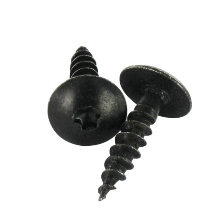 Parafuso de madeira aglomerado VBA3 dobradiça 6X40 TORX T30 Aço zinco preto