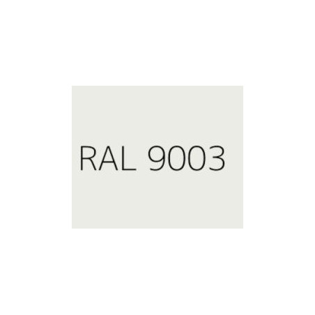 Capa cabeça hexagonal Polietileno RAL9003 branco de segurança Para parafusos autoperfurantes ou para chapa Ø