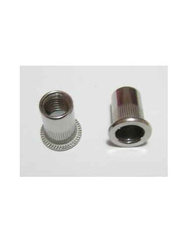 Porca rebite M10X17 ALPC 30 Alumínio espessura de serrilha 1 con 3,5