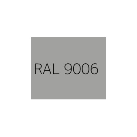 Capa cabeça hexagonal Polietileno RAL9006 alumínio branqueado Para parafusos autoperfurantes ou para chapa Ø 6.3