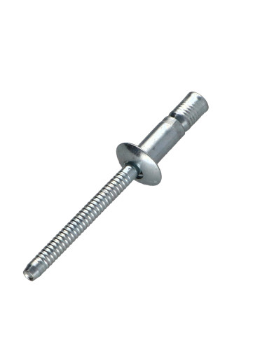 Rebite cego totalmente em aÃ§o HIGHTBOLT Cabeça redonda padrão 4,8X14