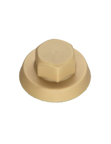Capa cabeça hexagonal Polietileno RAL 1001 beje Para parafusos autoperfurantes ou para chapa Ø 4,8-5,5