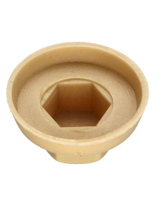Capa cabeça hexagonal Polietileno RAL 1001 beje Para parafusos autoperfurantes ou para chapa Ø 6.3 2