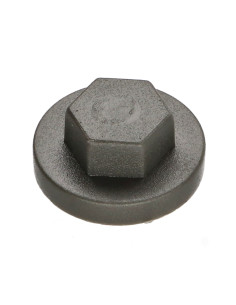Capa cabeça hexagonal Polietileno RAL7022 cinzento terra Para parafusos autoperfurantes ou para chapa Ø 6.3