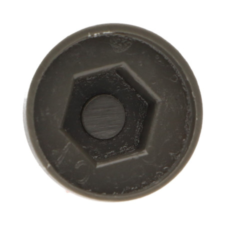 Capa cabeça hexagonal Polietileno RAL7022 cinzento terra Para parafusos autoperfurantes ou para chapa Ø 6.3