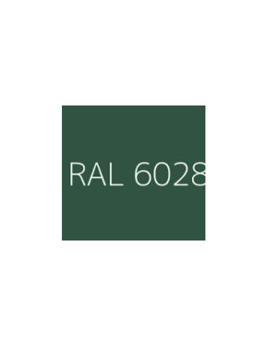 Capa cabeça hexagonal Polietileno RAL6028 Para parafusos autoperfurantes ou para chapa Ø 4,8-5,5