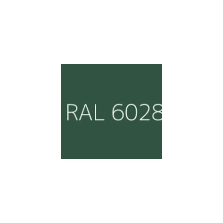 Capa cabeça hexagonal Polietileno RAL6028 Para parafusos autoperfurantes ou para chapa Ø 4,8-5,5