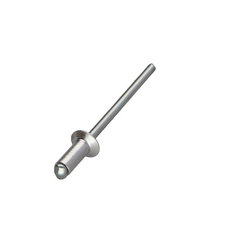 Blindklinknagels Aluminium Staalstaaf 4X8 cabeça fresada