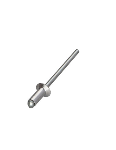 Blindklinknagels Aluminium Staalstaaf 4X10 cabeça fresada