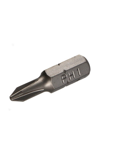 Ponteira Qualidade industrial 1/4" C6.3 Phillips 1 comprimento 25