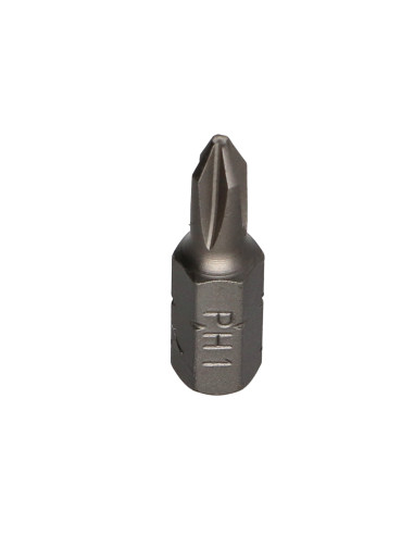 Ponteira Qualidade industrial 1/4" C6.3 Phillips 1 comprimento 25