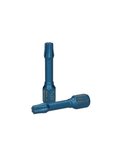 Ponteira IMPACTO Qualidade industrial 1/4" C6.3 TORX T25 comprimento 30