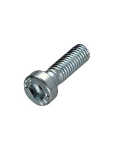 Parafuso de metais Parafuso cabeça oca sextavada BAIXO/BURACO chave de 5 M6X20 Classe 8.8 Aço zinco branco