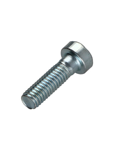 Parafuso de metais Parafuso cabeça oca sextavada BAIXO/BURACO chave de 5 M6X20 Classe 8.8 Aço zinco branco