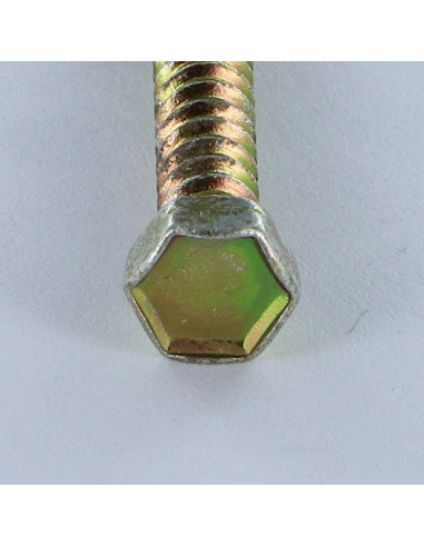 Parafuso de chapa cabeça hexagonal 3,5 x 25 Dicromato