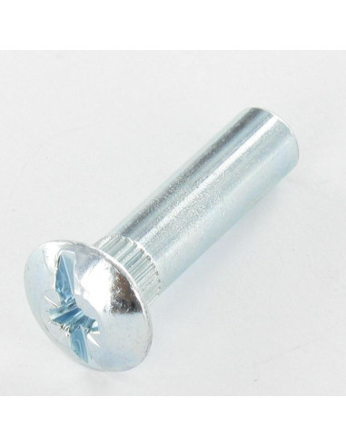 Porca rebitar Fenda Pozi 8X31 M6X15 Aço zinco branco