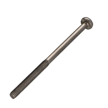 Parafuso de metais cabeça cilíndrica panela TORX T20 4X78 roscado sobre 30 Aço inoxidável A2