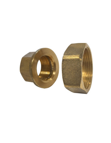 Conexão plana fêmea fêmea 40x49 (1"1/2) X 60x70 (2"1/4) Bronze
