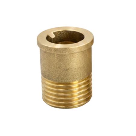 Raccordo dritto piatto 26x34 (1") macho fêmea Bronze Figura 341