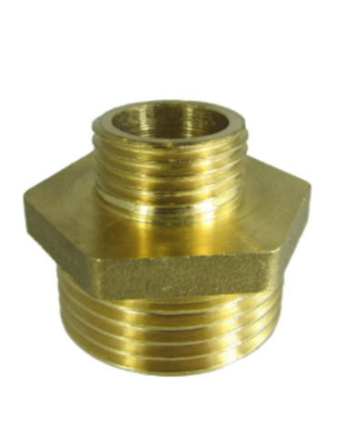 Figura do mamilo reduzida 245 Masculino / Masculino 5x10 (1/8") X 12x17 (3/8') Bronze