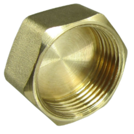 Plugue fêmea Figura 300 12x17 (3/8') Bronze - Parafuso Express