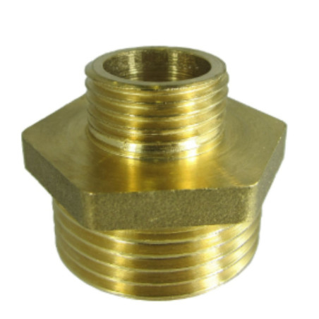 Figura do mamilo reduzida 245 Masculino / Masculino 8x13 (1/4") X 15x21 (1/2") Bronze