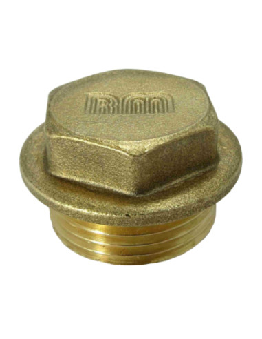 Plugue macho Figura 290 26x34 (1") cabeça larga Bronze