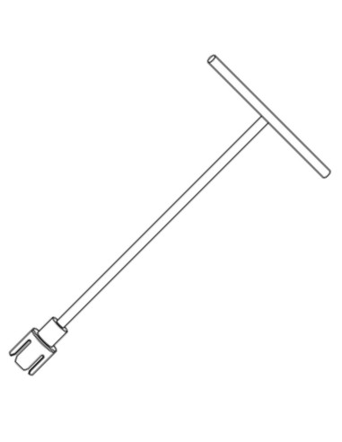 Chave de fenda para fundação de terraço HAPAX ROCK