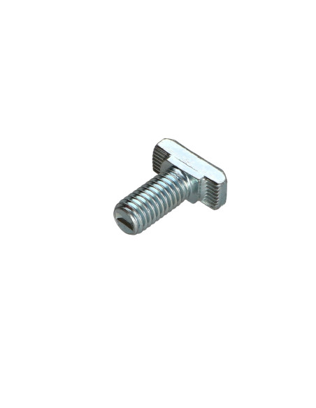 Parafuso de metais cabeça martelo M8/17 8,3 x 19 Classe 8.8 Aço zinco branco