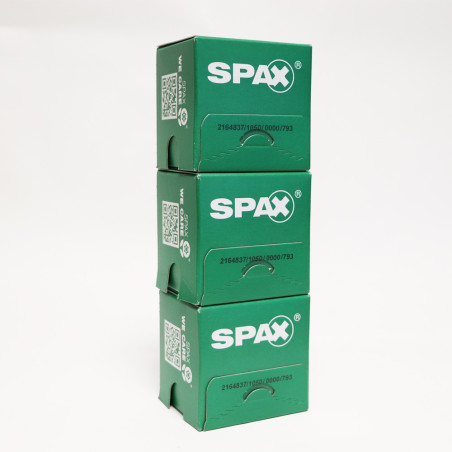 PARAFUSO Spax cabeça plana Pozi 5X40 WIROX - Parafuso Express