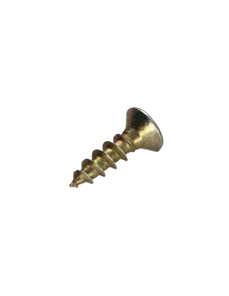 Parafuso de madeira aglomerado VBA3 cabeça fresada Pozi 3X12 Dicromato microparafusos