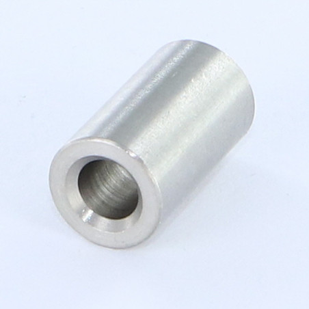 Espaçador cilíndrica liso 10X3 diâmetro interior 5 Aço inoxidável