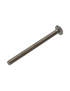 Parafuso cabeça redonda gola quadrada Aço inoxidável A2 M12X140 rosca parcial 2