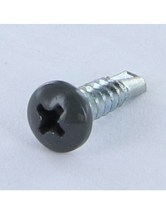 Autoperfurante cabeça cilíndrica panela phillips 4,2 x 16 Aço zinco branco LAQ 7043