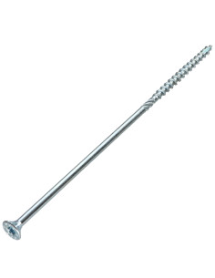 Parafuso de moldura TEKOR cabeça fresada dentado TORX T40 8X320 roscado sobre 80 cut ponto antifenda tipo 17 Aço