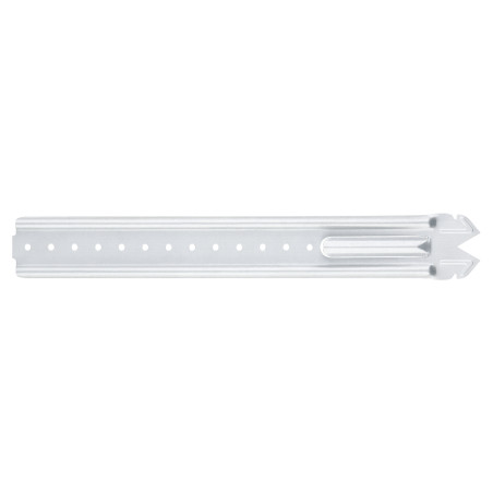 Suspensão comprimento 80 Aço zinco branco - Parafuso Express