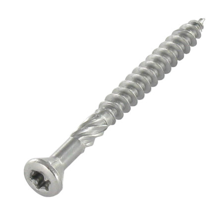 Parafuso de terraço pico cut TEKOR cabeça fresada de panela TORX T20 4,5X60 cut ponto antifenda tipo 17 Aço