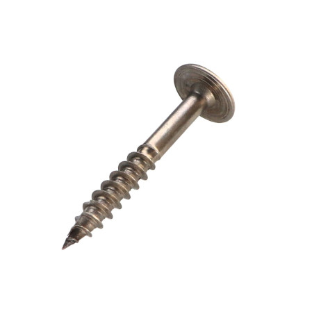 Parafuso estrutural cabeça de disco Aço inoxidável A2 10X60 roscado sobre 50 TORX T40 diâmetro da cabeça 25