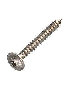 Parafuso estrutural cabeça de disco Aço inoxidável A2 8X70 roscado sobre 50 TORX T40 diâmetro da cabeça 20